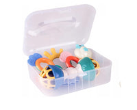 بوكس شخاليل سيليكون للأطفال تحتوي علي 11 قطعه