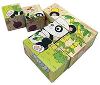 بازل المكعبات - الحيوانات المرحة